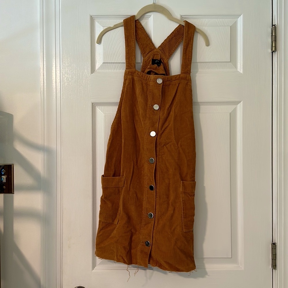 ASOS River Island - Corduroy Jumper Dress - size 10